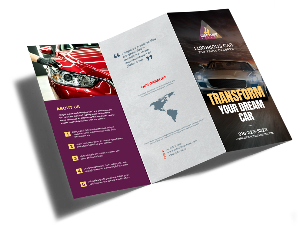 Brochures with Cover Stock