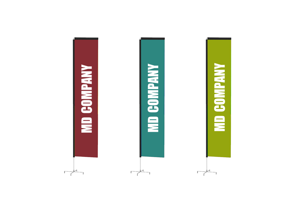 Pole Flag - Single Sided