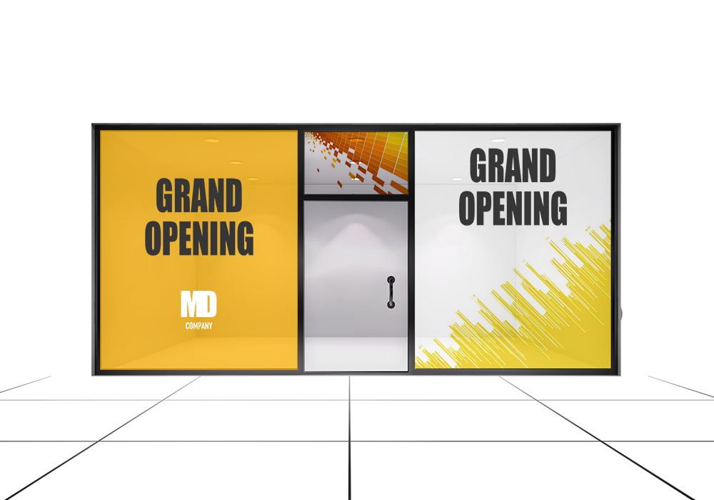 Window Cling - Clear